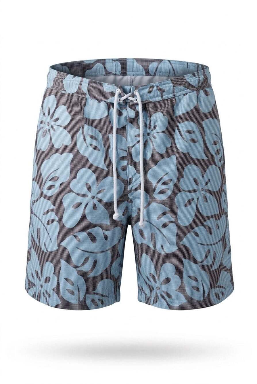 Tailorbyrd Men's Size 46 Floral Print Swim Trunks #569